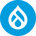Drupal Icon SVG Icon